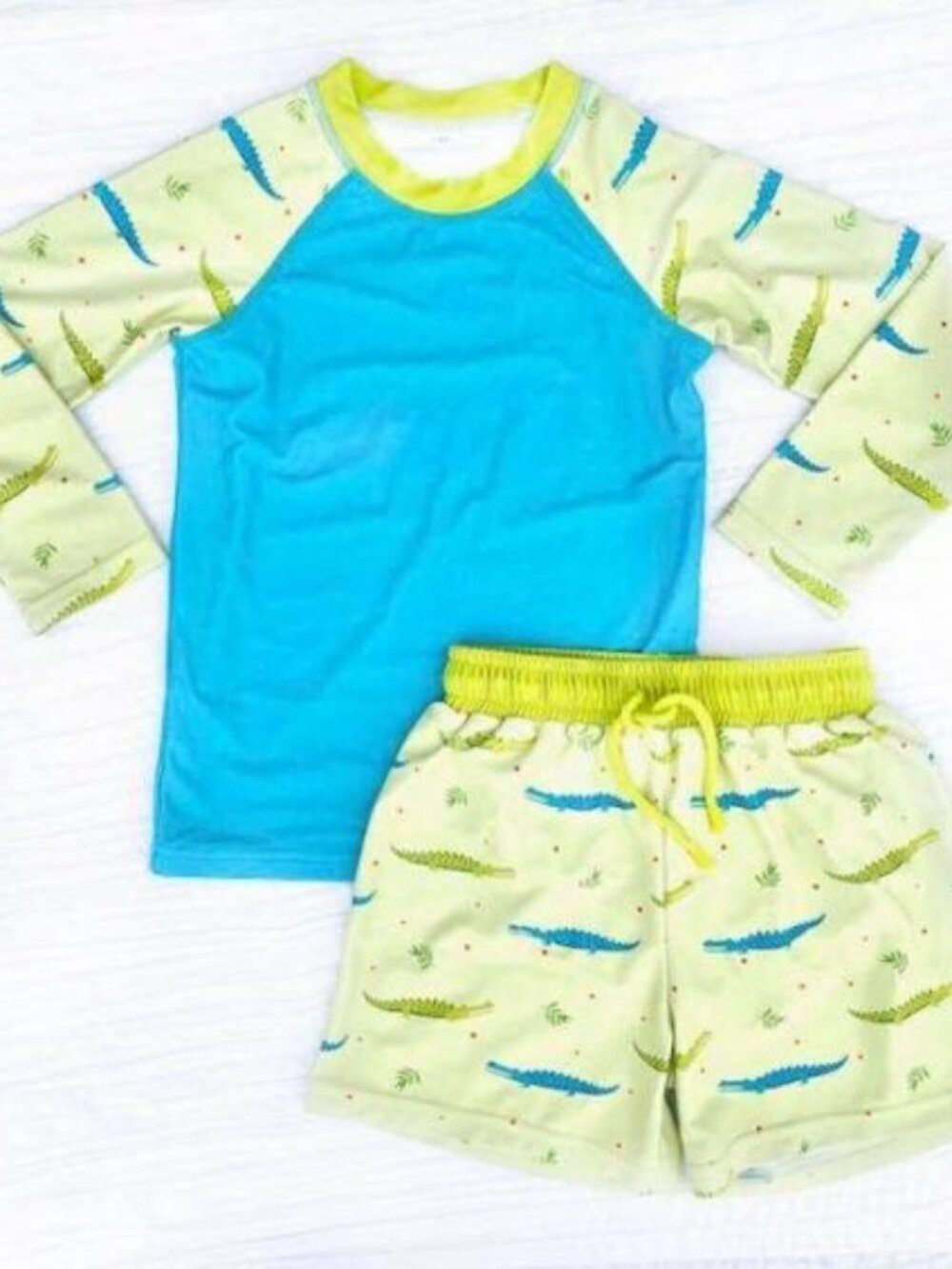 Gator Boden Boys 2 Piece Swim Set